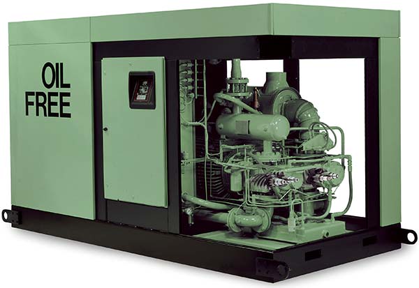 Oil Free Cutaway Compressor